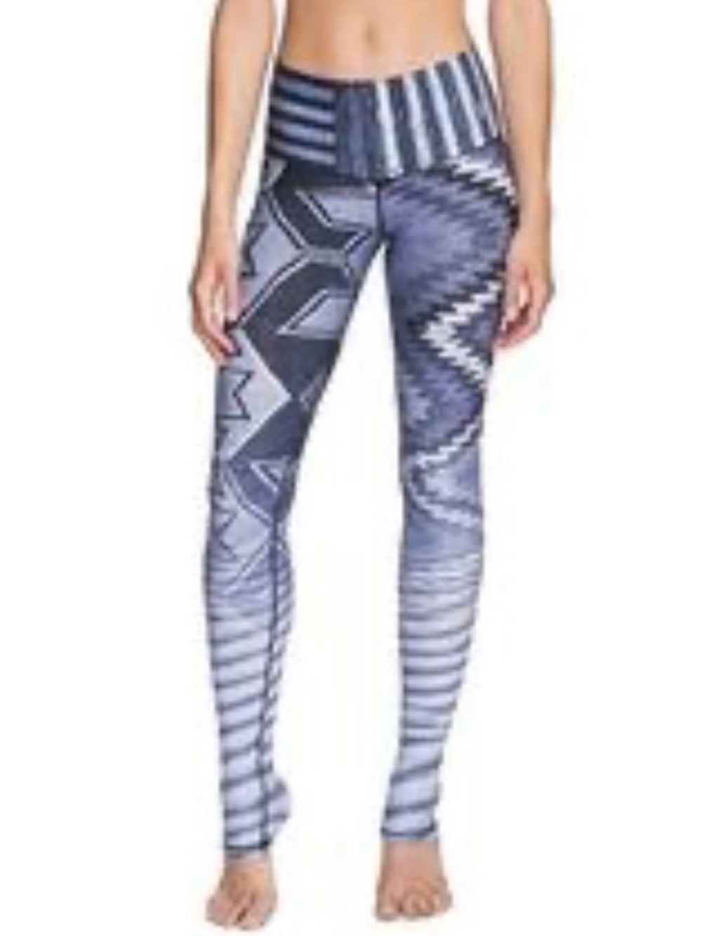 Niyama Sol Wander Barefoot Leggings Aztec High Waisted M